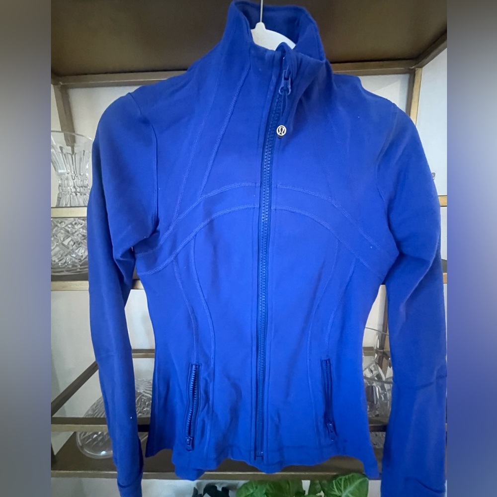 Lululemon Athletica Royal Blue Define Jacket